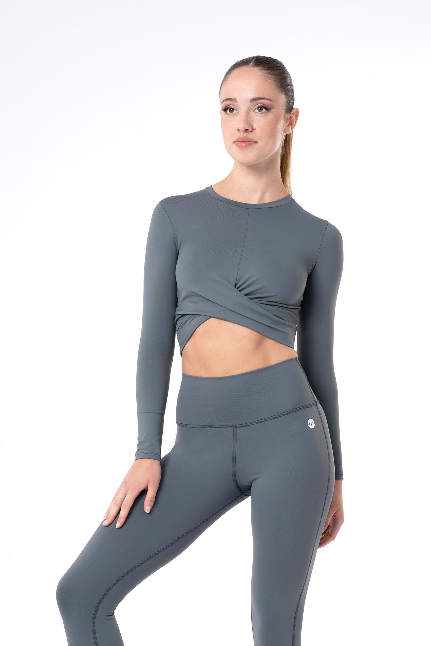 Long-sleeve Crop Top
