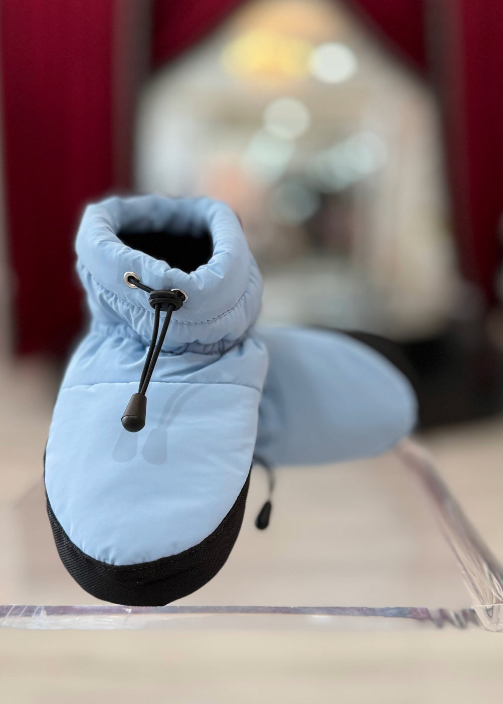 Split sole Wwarm-up booties M-75S