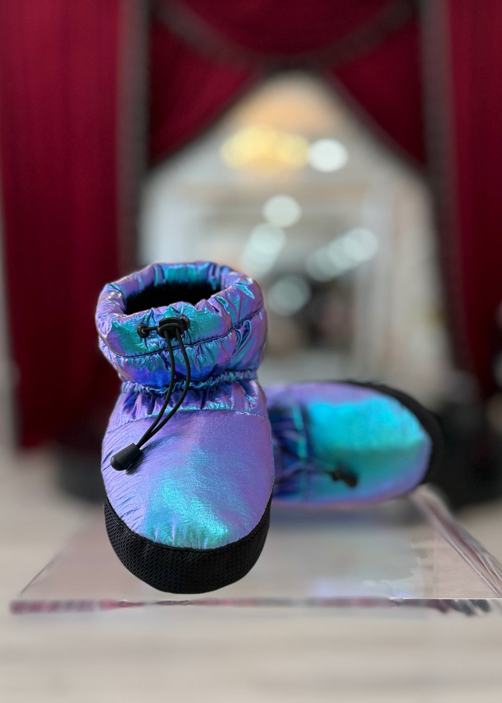 Split sole Wwarm-up booties M-75S