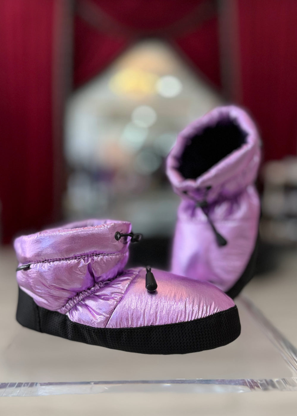 Split sole Wwarm-up booties M-75S