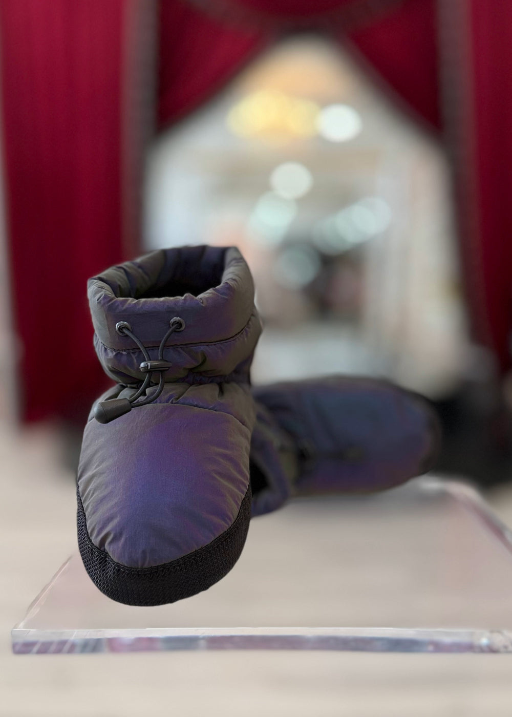 Split sole Wwarm-up booties M-75S