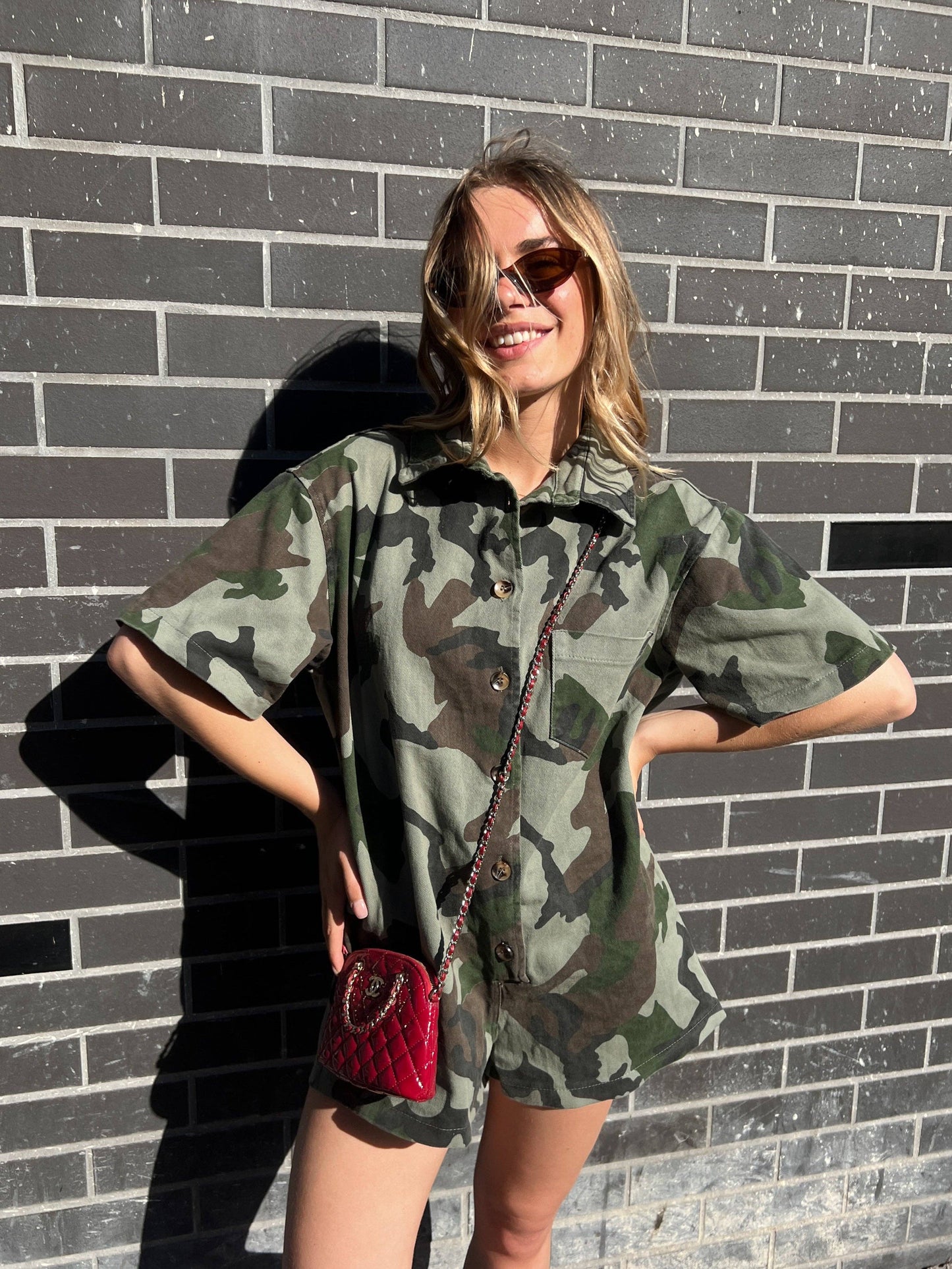 Sierra Camo playsuit