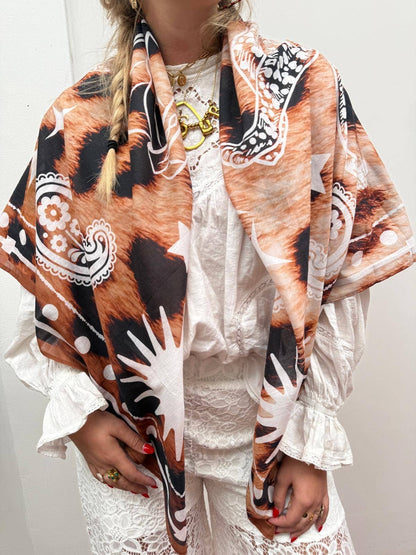 TOUT - Amelie LEOPARD scarf
