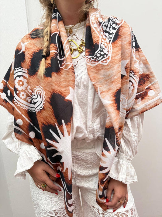 TOUT - Amelie LEOPARD scarf