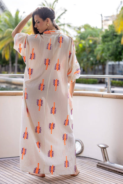 Long Fluid Shirt Dress Nepal