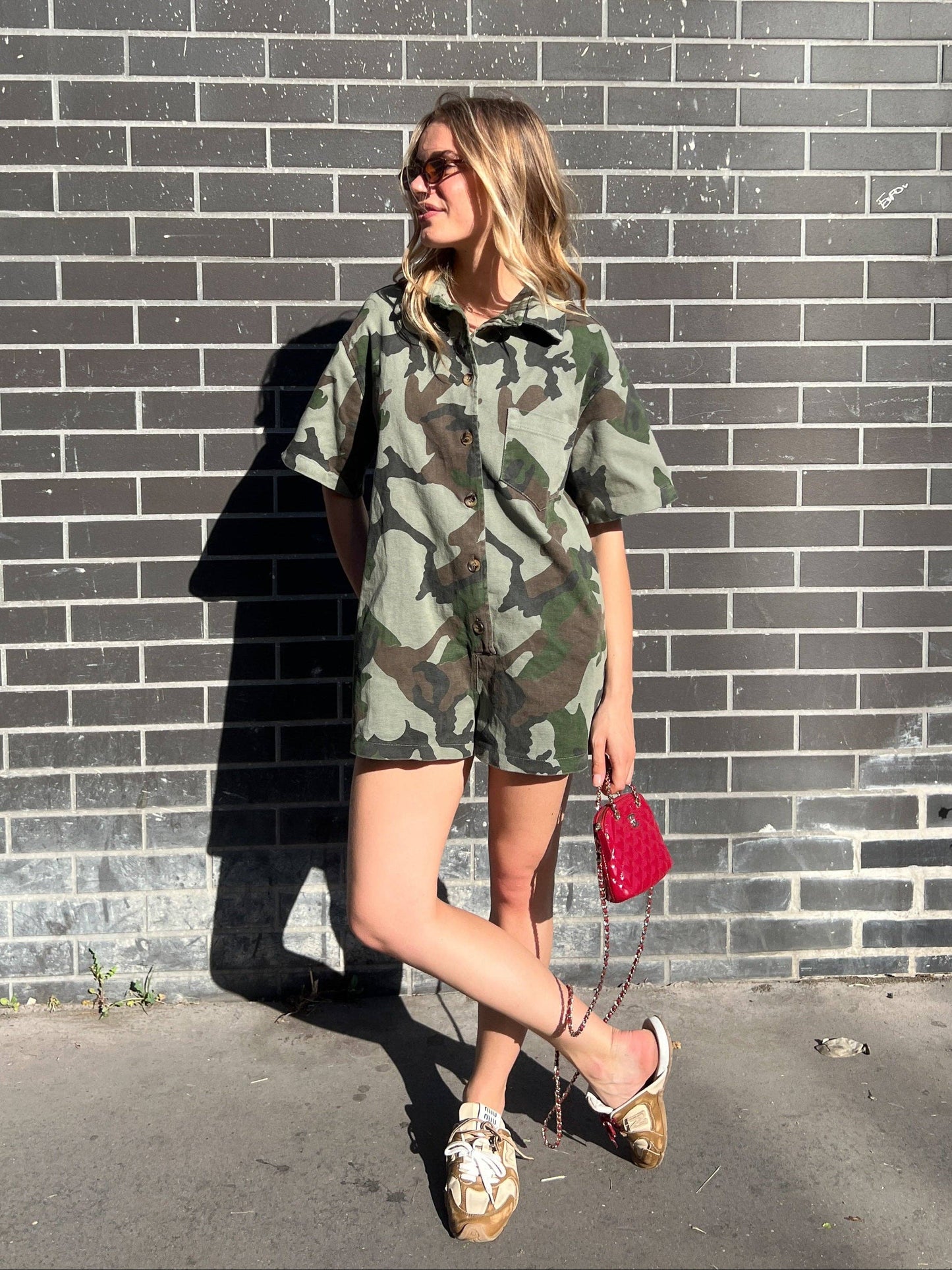 Sierra Camo playsuit