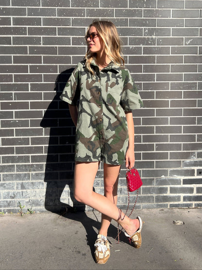 Sierra Camo playsuit