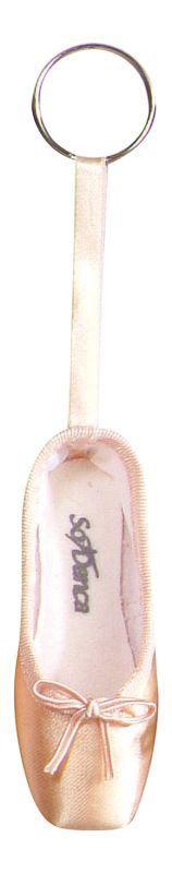 KCE01 So Danca Mini pointe shoe key ring